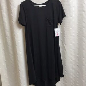 LuLaRoe S SOLID BLACK CARLY legging material